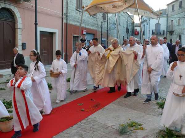 Processione del Corpus Domini 29-05-2016