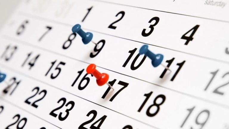 Calendario Parrocchiale – Settembre 2019