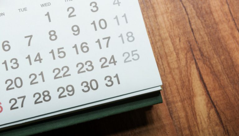 Calendario Parrocchiale – Luglio 2021