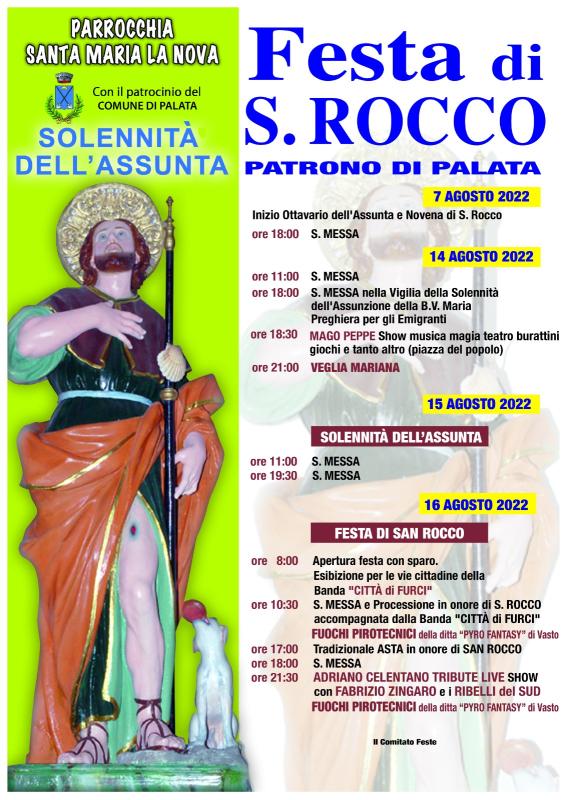 Festa di San Rocco – Tutte le locandine eventi